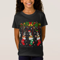 Grenskolonie in Sock Xmas Reindeer Santa ELF Dog