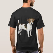 Grensloze Bumper: Naïeve Jack Russell Terriër T-shirt (Achterkant)