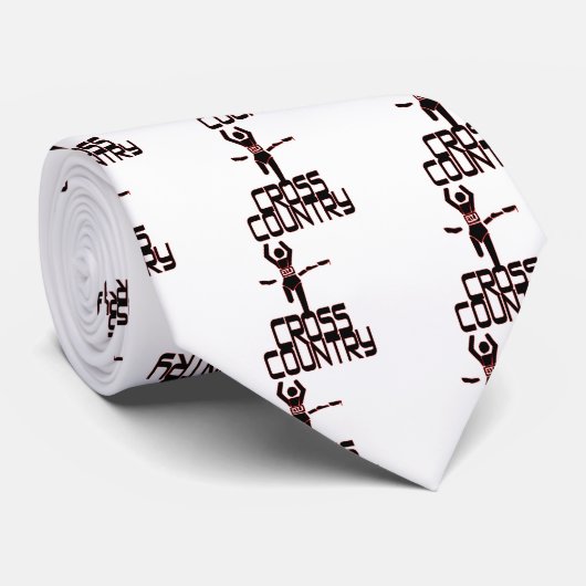 GRENSOVERSCHRIJDEND LAND FINISH LINE RUNNER STROPDAS (Opgerold)