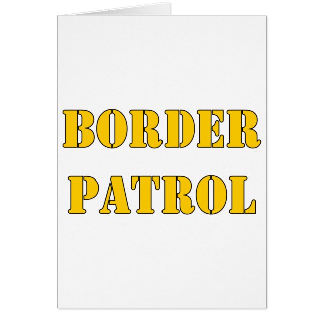 GRENSOVERSCHRIJDENDE PATROL (Voorkant)