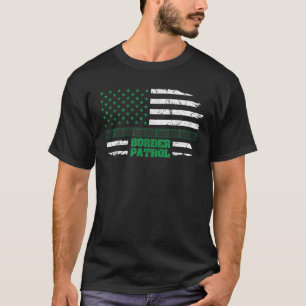 Grenspatrouille VS Vlag Amerika T-shirt