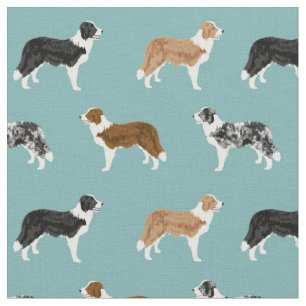 grenspolitiehond blauw stof