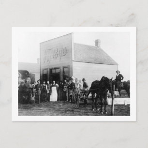  grensstad Saloon Briefkaart