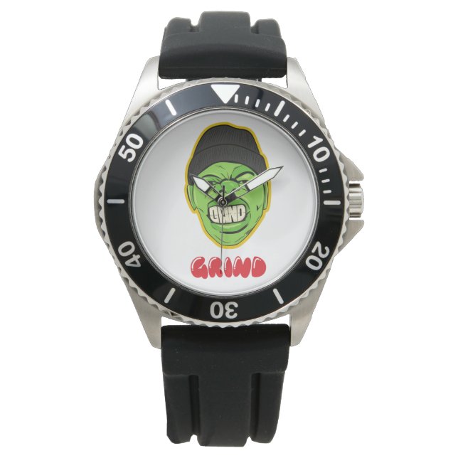 Grenstijd volgen horloge (Voorkant)