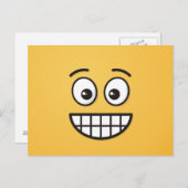 Grensvlak met open ogen briefkaart (Voorkant / Achterkant)