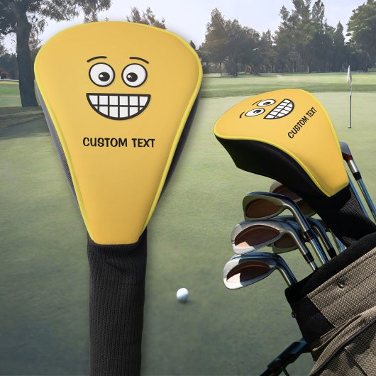 Grensvlak met open ogen golfheadcover