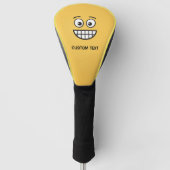Grensvlak met open ogen golfheadcover (Voorkant)