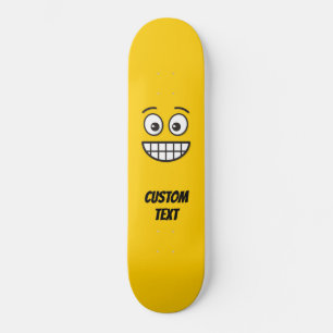 Grensvlak met open ogen skateboard