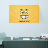 Grensvlak met open ogen spandoek (Beurs)