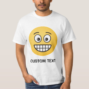 Grensvlak met open ogen t-shirt