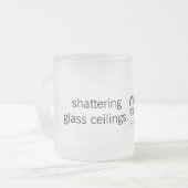 Grenswaarden glas Mok glas (Voorkant links)