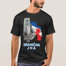 Grenswachters JNA badge (Granicari JNA znacka) T-shirt