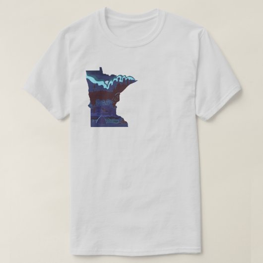 Grenswater Kano Loon Camping T-shirt (Design voorkant)