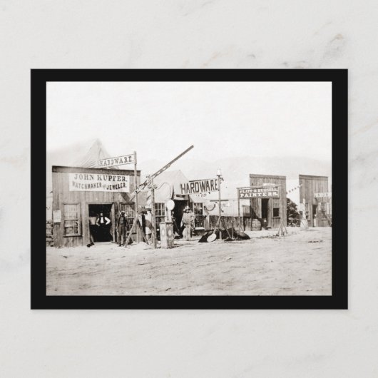 grenswinkels briefkaart (Voorkant)