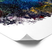 Grenzen Tropisch Poster (Hoek)