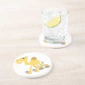 Grès Cool et joli Dessous de verre en cartons (Côté)