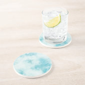 Grès Dessous de verre de boisson en pierre de marbre (Côté)