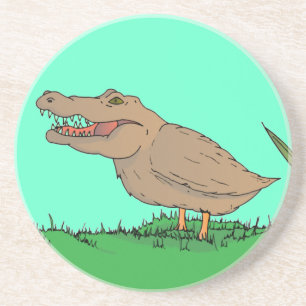 Grès Dessous de verre de Crocoduck en couleurs !