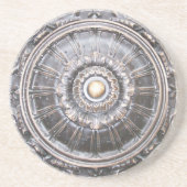 Grès Dessous de verre en bronze gothiques de médaillon (Devant)