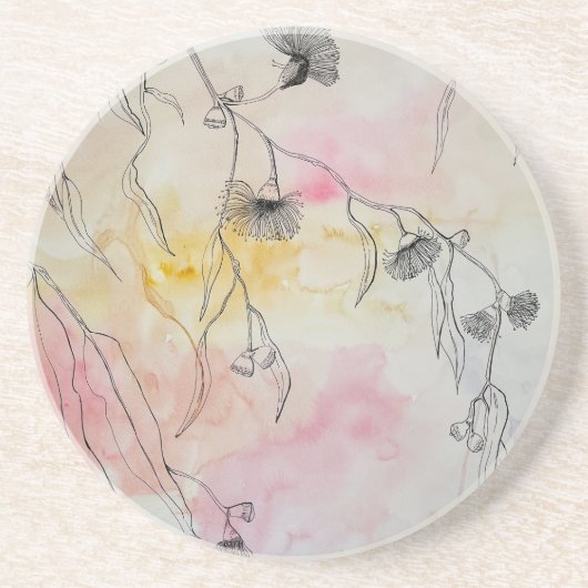 Grès dessous de verre en grés (Devant)