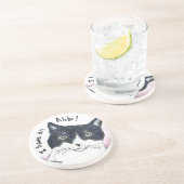 Grès Dessous de verre en pierre d'Alibi (Côté)