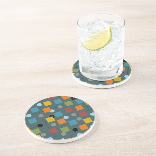 Grès Dessous de verre En Pierre De Sable - Moderne Du M (Côté)