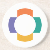 Grès Dessous de verre en pierre d'OpenMRS (Devant)