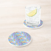 Grès Dessous de verre en pierre du Rhin (Côté)