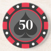 Grès Dessous de verre en pierre personnalisée en forme (Devant)