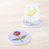 Grès Dessous de verre en plastique brillant (Côté)