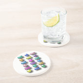 Grès Dessous de verre - Formes en trois dimensions (Côté)