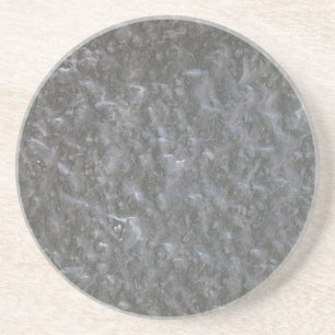 Grès Dessous de verre gris en pierre