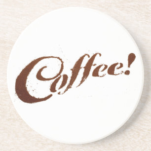 Grès Tasses de Café en Marc de Café - Dessous de Verre