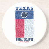 Grès Texas Total Eclipse Dessous de verre en pierre, gr (Devant)