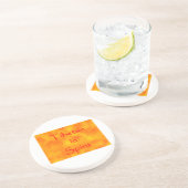 Grès Tibétain en dessous de verre d'esprit (Côté)