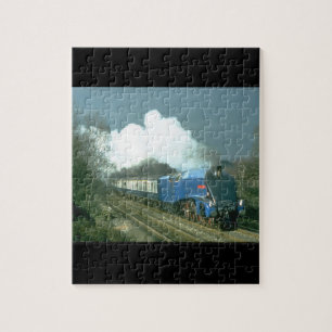 Gresley A4 Sir Nigel Gresley works_Steam Trains Legpuzzel