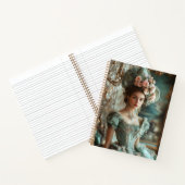 Greta dans le Carnet Spiral Vert (Intérieur)
