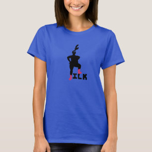 Greta en Jen's Ilk Shirt, groter lichaam T-shirt