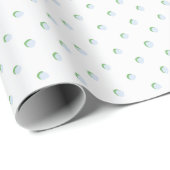 Greta Fun Dot in Slate and Green Cadeaupapier (Rol Hoek)