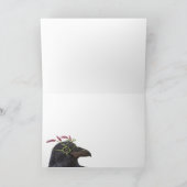 "Greta" la carte corbeau (Intérieur)