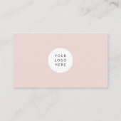 GRETCHEN | Blush Smudge modern Small Makeup-merk Visitekaartje (Achterkant)