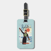 Gretchen Fraser Advertisement Poster Bagagelabel (Voorkant verticaal)