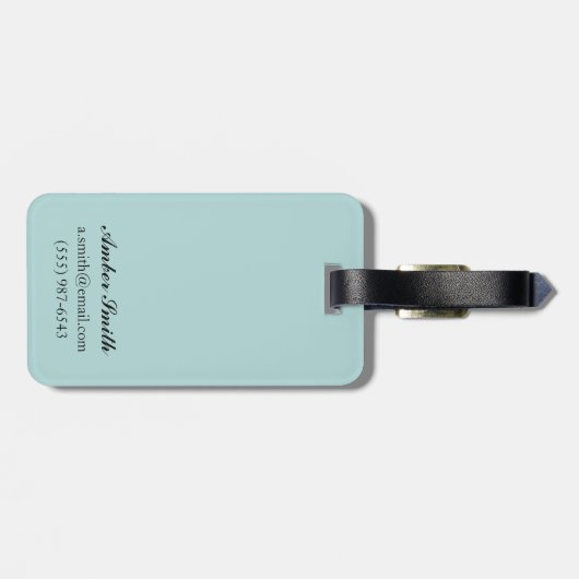 Gretchen Fraser Advertisement Poster Bagagelabel (Achterkant horizontaal)