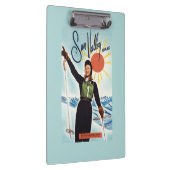 Gretchen Fraser Advertisement Poster Klembord (Rechts)