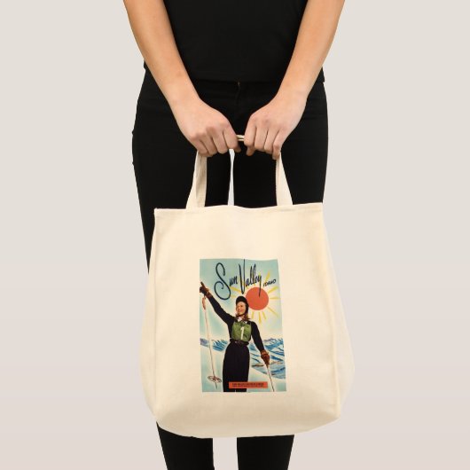 Gretchen Fraser Advertisement Poster Tote Bag (Voorkant (product))