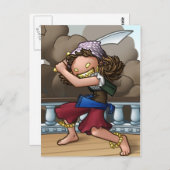 Gretchen Goldfang Post Card Briefkaart (Voorkant / Achterkant)