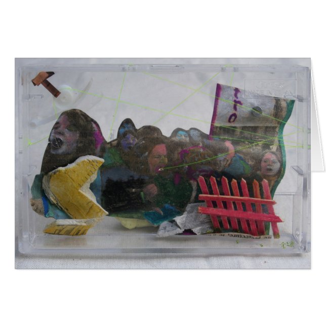 Grève K7 1986 d'étudiant de manifestation (Devant horizontal)