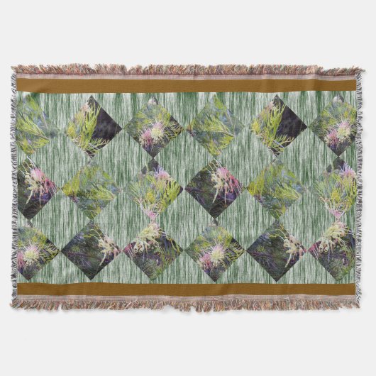 Grevillea: de diamantpatronen van Natuur omarmen, Deken (Voorkant)