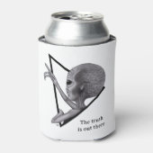 Grey Alien, de waarheid is er Blikjeskoeler (Blikje Voorkant)