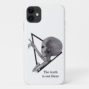 Grey Alien, de waarheid is er iPhone 11 Hoesje
